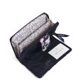 thumbnail image 3 of Vera Bradley Women's Recycled Cotton RFID Turnlock Wallet Bloom Boom Navy, 3 of 3