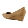 thumbnail image 3 of Aerosoles Iris Women's Heels Tan Leather Size 8 M, 3 of 8
