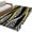 Yellow, variant on Rectangle Area Rugs 2.7 x 5 Ft, Sage Green Black Stripes Non-Slip Residential Carpet, Grey Abstract Gradient Striped Indoor Crawling Mats Runner Rugs for Living Room/Dining Room/Bedroom