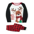 thumbnail image 3 of Pyjama de Noël pour la Famille Pjs de Noël Correspondant Ensembles à Carreaux Rouges Christma Pyjama Famille de Vacances de Noël Ensemble de Vêtements de Nuit, 3 of 10