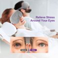 thumbnail image 4 of Cómoda máscara de ojos suave que funciona con cada posición de siesta, bloquea la luz, para la siesta de meditación de viaje., 4 of 5