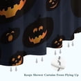thumbnail image 6 of Halloween Glowing Pumpkins Pattern Shower Curtain 72"x72" ,Bathroom Decorative Shower Curtains Set with 12 Hooks,Modern Waterproof Washable Shower Curtain, 6 of 6