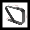 thumbnail image 4 of 16 Pack Stainless Steel Tablecloth Clips Black Picnic Tablecloth Clips Adjustable Anti-Skid Fixed Clip, 4 of 8