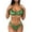 Green-06, variant on Women Two Piece Thong Bikini Set Sexy Halter Triangle Swimsuit String Brazilian Bathing Suits