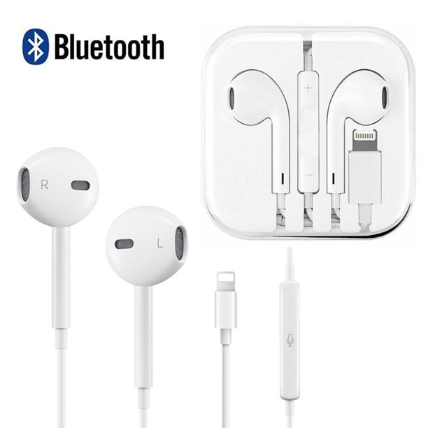 aften forvrængning plan Earphones For Apple iPhone 7 8 Plus X XS MAX XRBluetooth Wired Headsets  Headphones Earbuds - Walmart.com