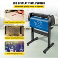 thumbnail image 2 of KFFKFF Vinyl Slicing Equipment, 28inch Vinyl Designer, LCD Screen Slicing Device, Modifiable Dual-Spring Pinch Rollers Sign Slicing Designer, Designer with Signmaster Software for Creation, 2 of 9
