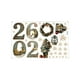 thumbnail image 2 of Seyotauo 2026 Christmas Window Clings Year Window Decals Static Snowman Snowflakes Stickers for Christmas Decorations Windows Décor Ornaments Xmas Party Supplies, 2 of 6