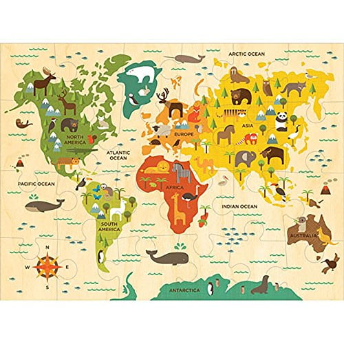 petit collage floor puzzle our world 24 pieces walmart com