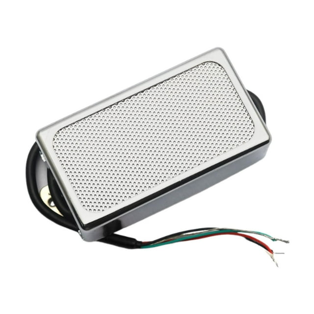 BELOVING Electric Guitar Pickup Easy to Install Replacement Electric Guitar Humbucker Silver Bridge