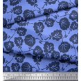 thumbnail image 3 of Soimoi Poly Georgette Fabric Artistic Floral Print Fabric by Yard 52 Inch Wide, 3 of 5