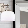 thumbnail image 3 of 916-1W-SN-G71 Innovations Lighting Bell - 1 Light Wall Sconce In Industrial Style-13 Inches Tall and 8 Inches Wide-Brushed Satin Nickel Finish-Matte, 3 of 3