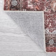 thumbnail image 6 of Yesfashion Carpets Area Rugs Washable 1150gsm Chenille B Wash Back Folding Printed carpet-Persia Red hue 2*6ft, 6 of 7