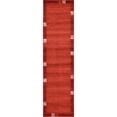 thumbnail image 4 of Unique Loom Del Mar Collection Area Rug - Sarah (2' 7" x 10' Runner Terracotta/Rust Red), 4 of 7