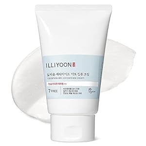 Illiy-oon Cera-mide A-to Concentrate Cream | Face Moisturizer for Dry & Sensitive Skin, 100hr Lasting Hydration, For Face & Body, Gentle for Infants, Skin Barrier Repair, Vegan Certified, 6.76 fl.oz.