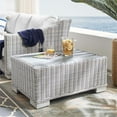 thumbnail image 4 of Modway Conway 32" Modern Rattan Outdoor Coffee Table in Light Gray, 4 of 10
