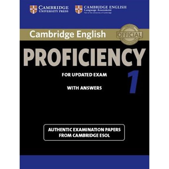 Pre-Owned Cpe Practice Tests Cambridge English Proficiency 1 for Updated Exam Student's Book with Answers: Authentic Examination Papers from Cambridg, (Paperback)