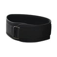 thumbnail image 3 of Cinturón de levantamiento de pesas para adultos Cinturón deportivo ajustable para gimnasio Equipo de ejercicio de entrenamiento de fuerza y culturismo Negro, 3 of 8