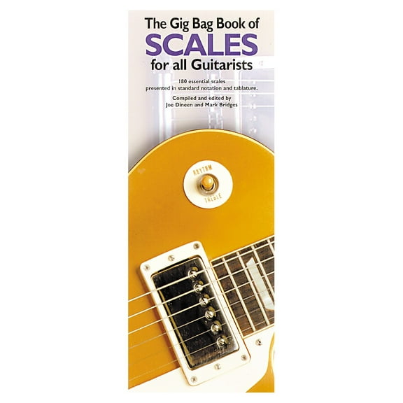 Hal Leonard Scales for Guitarists The Gig Bag Series Printed Book by Mark Bridges