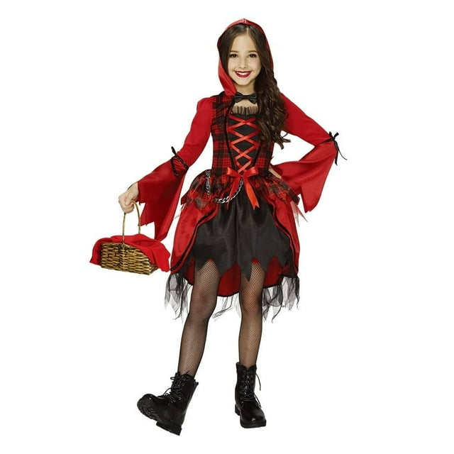 Disfraz Way To Celebrate Caperucita Roja Gótica Talla Mediana Halloween