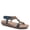 NAVY, variant on Volcanic Women's Slingback T-Strap Sandals – Sandals with Slip-On Comfort, Microsuede Insole, Beaded Floral Design