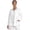 White Gardenia, variant on Scrub Jackets For Woman Zip-Front Utility Jacket with 4 Pockets HH360, M, Black