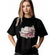 thumbnail image 1 of Women's T-Shirt,Short Sleeve Tee Shirts Casual Tops White Cowboy Hats Crewneck T Shirt for Women, 1 of 8