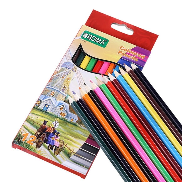 Sketch Watercolor Marker Colored Pencils Premium Pen, Luxury Durable Professional Pen Smooth Writing Journaling Supplies Office Suplies for Fabric, Canvas, Rock, Glass, Wood, Paper, DIY