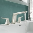 thumbnail image 2 of ANZZI 2-Handle 3-Hole 8 in. Widespread Bathroom Faucet With Pop-up Drain in Brushed Nickel, 2 of 8