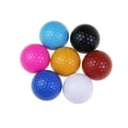 thumbnail image 3 of Yuarrent 10 piezas 1 Juego de pelotas de Golf colorido pequeño accesorio de Golf portátil práctica pelota flotante para entrenadores usuarios adultos Golf Rosa Yuarrent OD003040-05, 3 of 6