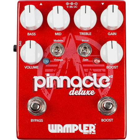 Wampler Pinnacle Deluxe v2 Distortion Pedal (Best Wampler Distortion Pedal)