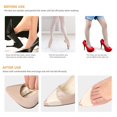 thumbnail image 4 of Insertos para rellenar los dedos PotaO para zapatos demasiado grandes [4 pares], 4 of 9