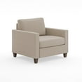 thumbnail image 5 of Homestyles Dylan Tan Fabric Armchair and Ottoman, 5 of 6