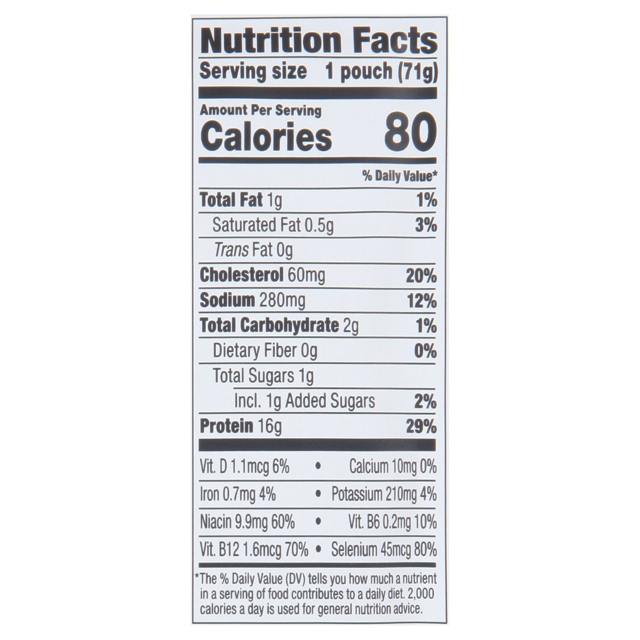 (12 pack) Bumble Bee Roasted Garlic & Herb Seasoned Light Tuna, Wild Caught, Gluten Free, 16g Protein per Serving, Shelf Stable Pouch, 2.5 oz