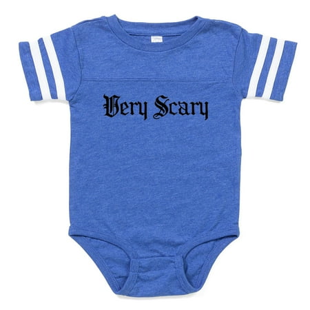 

CafePress - Very Scary_Tr - Cute Infant Baby Football Bodysuit