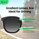 thumbnail image 4 of Gafas de sol polarizadas Goiteia grandes con clip para mujer y hombre, 4 of 7