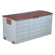 Thy-Home Cadenas 80-Gallon Deck Storage Box with Two Wheels