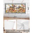 thumbnail image 7 of Fluorescent Light Covers for Ceiling Lights 2 Pack, Hello Fall Squirrel Magnetic Ceiling Light Covers 2x4ft for Classroom Office School, Black Plaid Pumpkins Thanksgiving Drop Ceiling Light Shade, 7 of 7