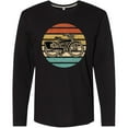 thumbnail image 3 of Inktastic Cycling Vintage Bicycle for Cyclist Long Sleeve T-Shirt, 3 of 5