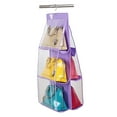 thumbnail image 6 of Joernso 6 Pockets Hanging Bag Purse Storage Organizer Wardrobe Closet Rack Hangers Tool, 6 of 6