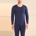 thumbnail image 6 of BAETEUY 2 Pack Men's Warm Thermal Underwear Set Long Sleeve Top & Bottom - Winter Base Layer, 6 of 8