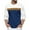 Blue, variant on ZUKMRJPC Men's Crewneck Sweatshirt Casual Long Sleeve Color Block Sweatshirt Fall Winter Comfy Workout Sport Basic Cotton Pullover Shirt