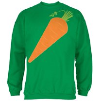 Halloween Vegetable Carrot Costume Mens Sweatshirt Irish Green X-LG