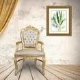 thumbnail image 3 of Vess, June Erica 25x32 Gold Ornate Wood Framed with Double Matting Museum Art Print Titled - Meadow Blues IV, 3 of 4