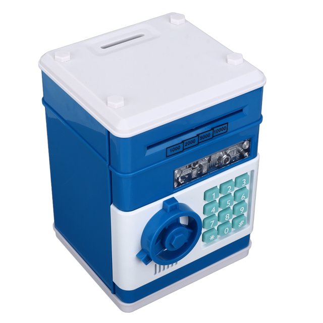 Hucha con contraseña, mini hucha automática, caja de ahorro de monedas, eficiencia óptima Jadeshay A