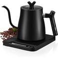 thumbnail image 1 of Tetera Eléctrica Cuello de Cisne de Acero Inoxidable, Hervidor de Agua Eléctrico de 7 Modos de Temperatura, Apagado Automático, Calentamiento Rápido de 1000 Vatios, 1 L para Preparar Café, Té, 1 of 6