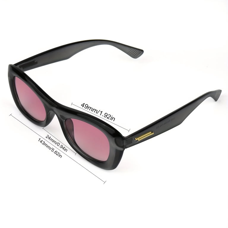 1Pcs Rectangle Sunglasses for Women Retro Driving Glasses 