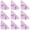 Purple, variant on VMWMSSR Triangle Paper Corner Clips 10 Pack Semi-Transparent Loose Leaf Page Holders Multi-Functional Anti-Curl Document Fasteners Prevent Book Page Warping For Office Stationery(Purple-1.97")