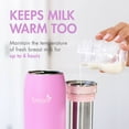 thumbnail image 4 of Boon Frosh Purple Breast Milk Storage Bottle with Long-Lasting Chilling Technology, 4 of 7