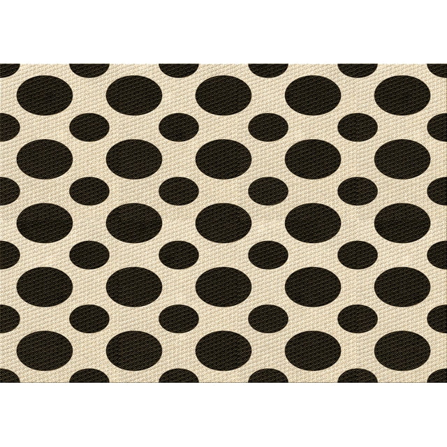 Ahgly Company Tapis d'Intérieur Lavables en Machine, Rectangle de Transition Orange Pêche Profonde, 2' x 4'