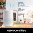 thumbnail image 3 of Geeni Smart HEPA Air Purifier – Clean, Fresh Air for Medium‑Sized Rooms (Up to 215 sq ft), 3 of 5
